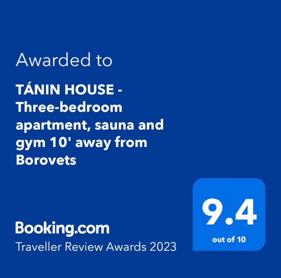 Tanin House - Three-Bedroom Apartment, Sauna And Gym 10' Away From Borovets Samokov Exteriér fotografie